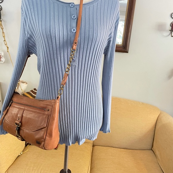 THE SAK Cognac Leather Crossbody - Picture 5 of 16